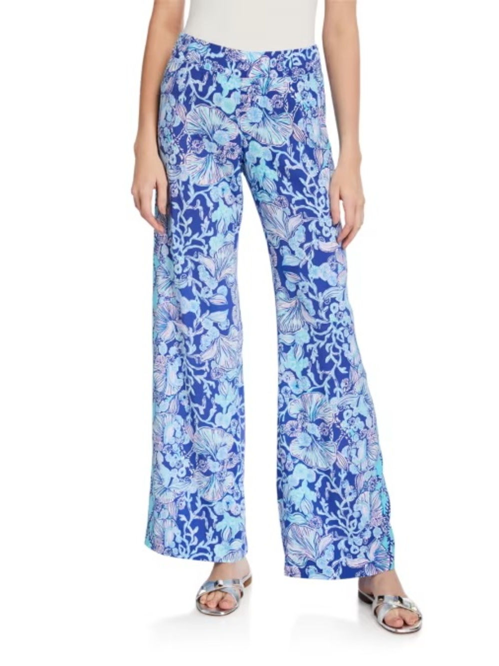 Lilly Pulitzer Bal Harbour Mid-Rise Palazzo Pants